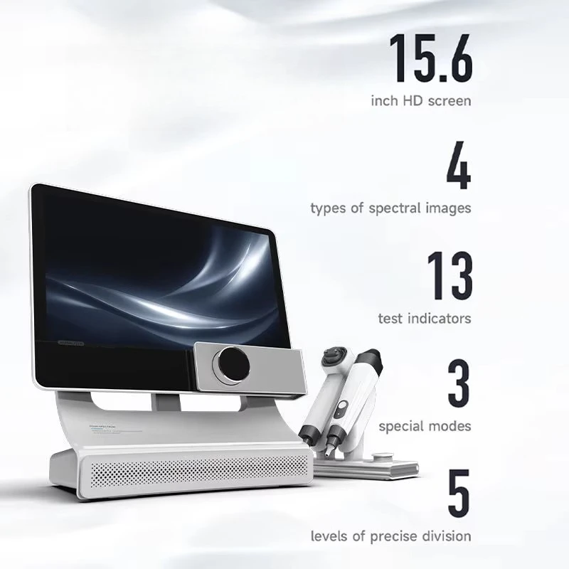 Salon Use AI Scalp Health Diagnostic Tool  Scalp Analysis Machine with Report Printing for Hair Care Consultation