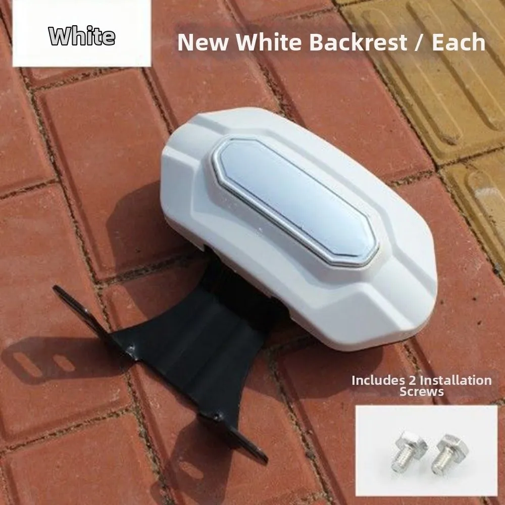 New Universal Electric Scooter Rear Backrest Stainless Steel Durable Back Rest Pad Modified Cushion Chair Accessories
