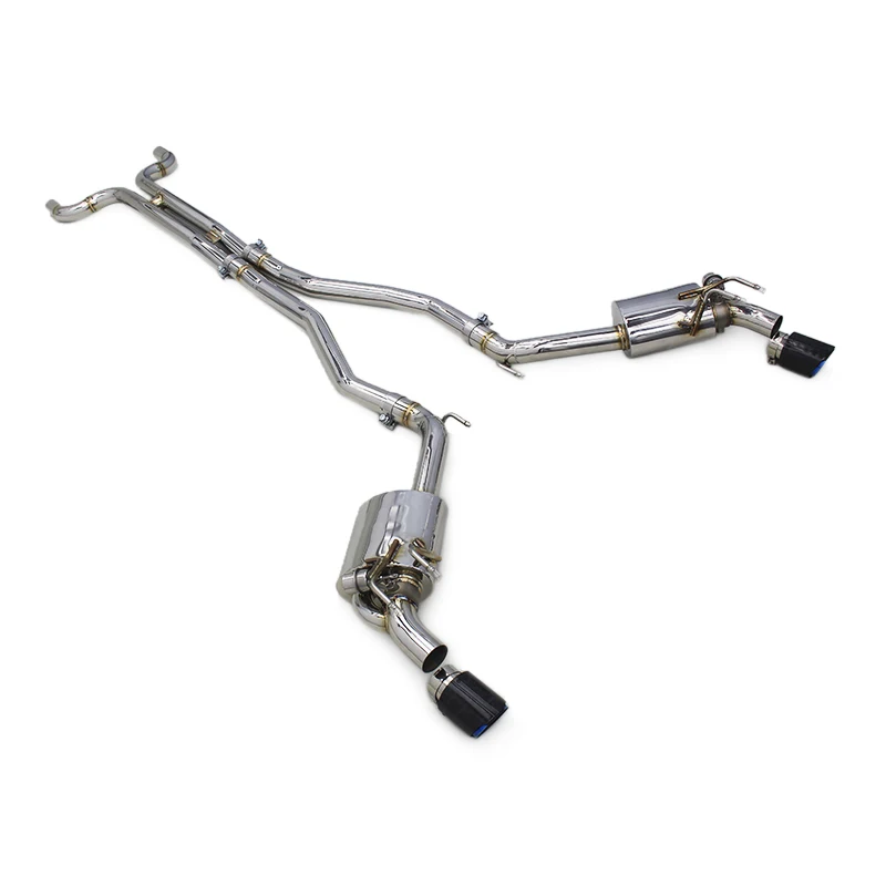 

OEM Stainless Steel Exhaust Pipes for Chevrolet Camaro 3.6/6.2 2010-2017 Catback Vacuum Valve Muffler Exhaust