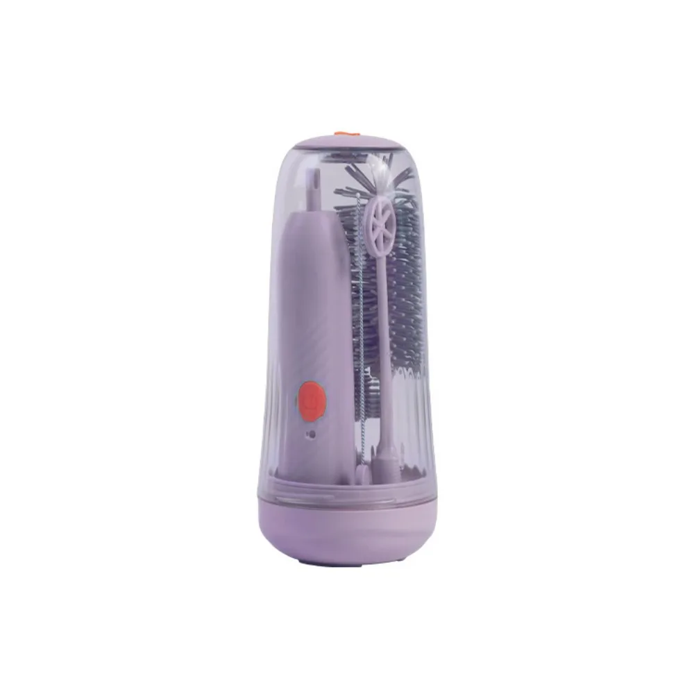 Silicone Baby Bottle Straw Cleaner Long Handled Flexible Brushes Cleaning Brush Set Waterproof Nipple Brush Pacifier Cleaning