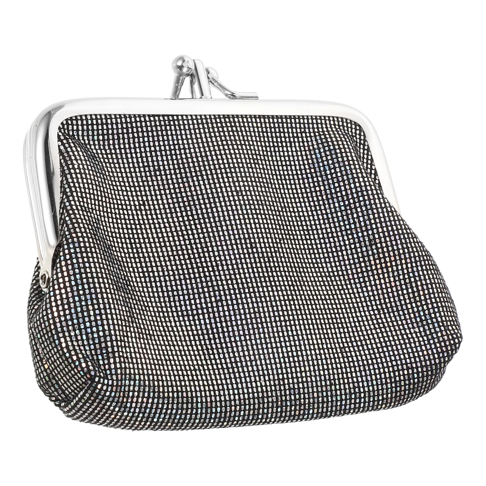 

Mini Vintage Kiss Lock Coin Purse Women Small Change Wallet Retro Clasp Coin Holder Elegant Portable Organizer