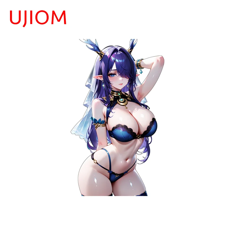 UJIOM Alluring Bikini Bride Lauma Genshin Impact Wall Sticker Enchanting Big Boobs Murals Decal Suitable For Art DIY Home Decor