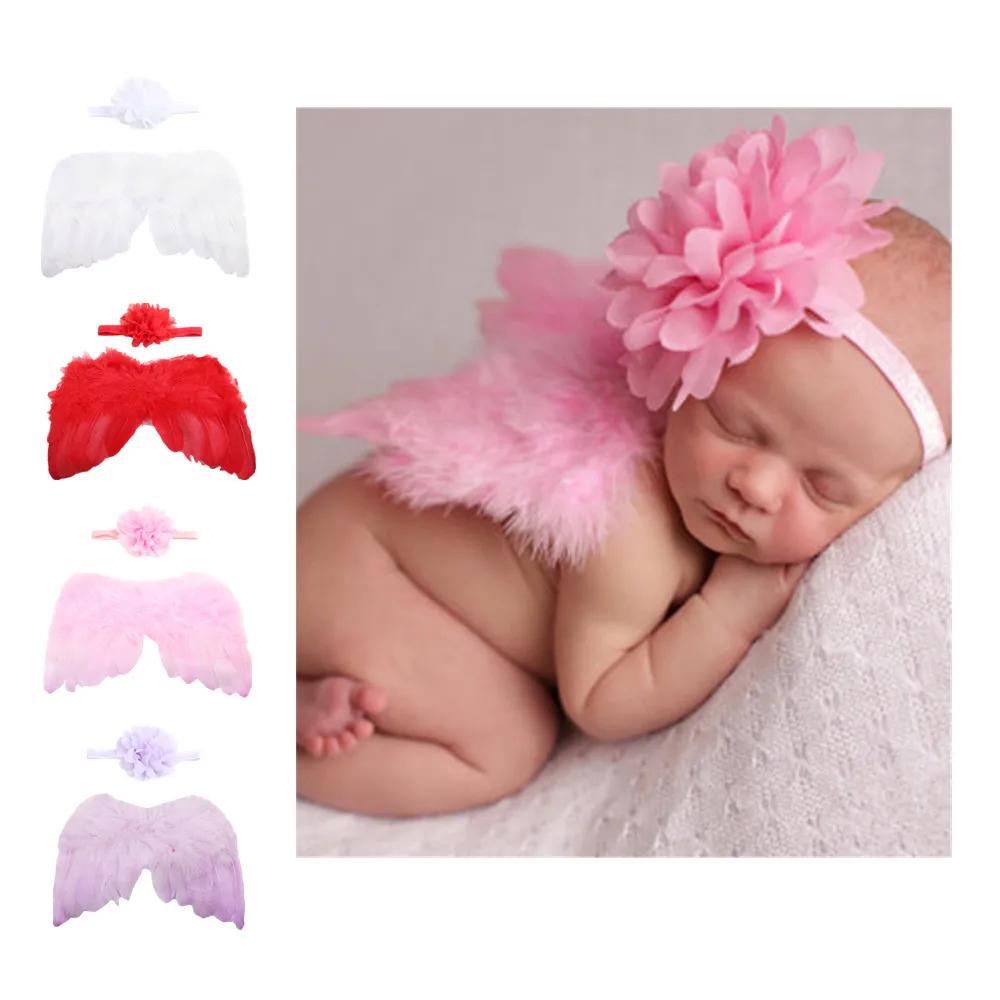 Cute Princess Newborn Outfit Infant Suit Headband Set Tutu Skirt Baby Girl Summer Dress Costume Photography Props Accessories