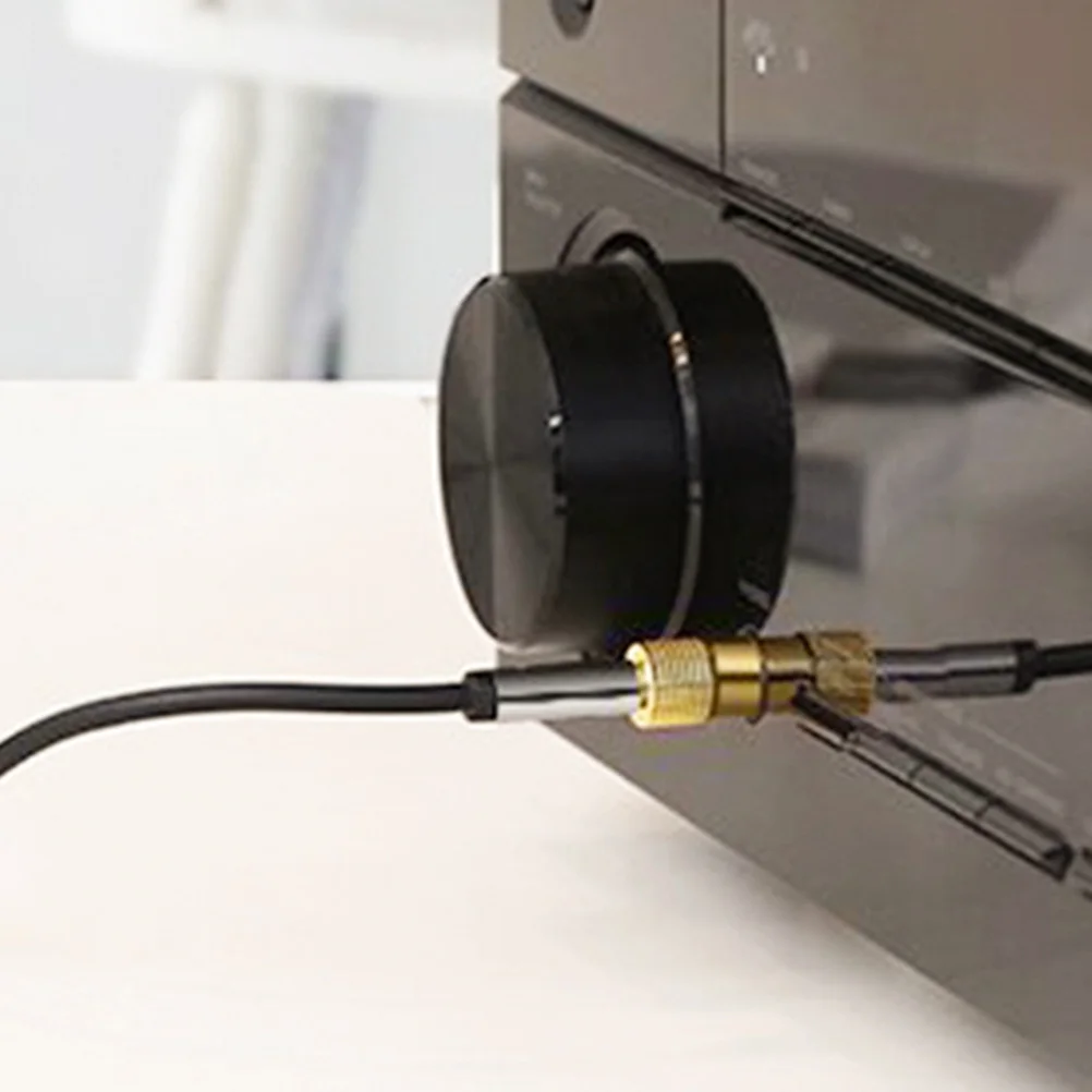 

4Pcs Audio Conversion Adapter Zinc Alloy Grip Tread Male 6.5mm to Female 3.5mm Jack Plug Adapter for Speaker Headphone Guitar