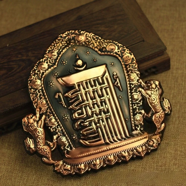 Copper Ware, Bronze Medal, Copper Ten Phase Free Brand, Handicrafts, Ornaments, Pure Bronze Medal, Yellow Bronze Medal