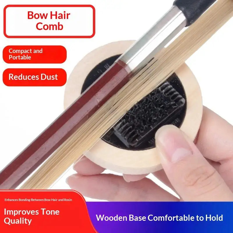 Violin Bow Comb Bow Comb Rosin Spreader Large Viola Removes Excess Rosin Brightens The Tone Violin Accessories