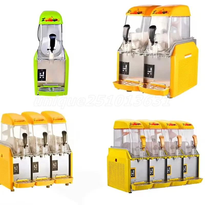 

Commercial Milk Tea Shop Slush Smoothie Equipment Stainless Steel Snow Melt Machine 12/24/36/48l Slush Machine