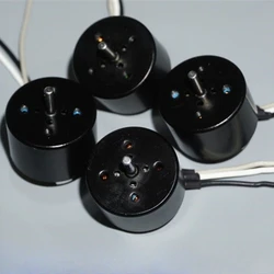 1PC DC 12V 14500RPM High Speed Micro 1609 Outer Rotor Brushless Motor 2S-4S 1200KV Double Ball Bearing for Aircraft Quadcopter