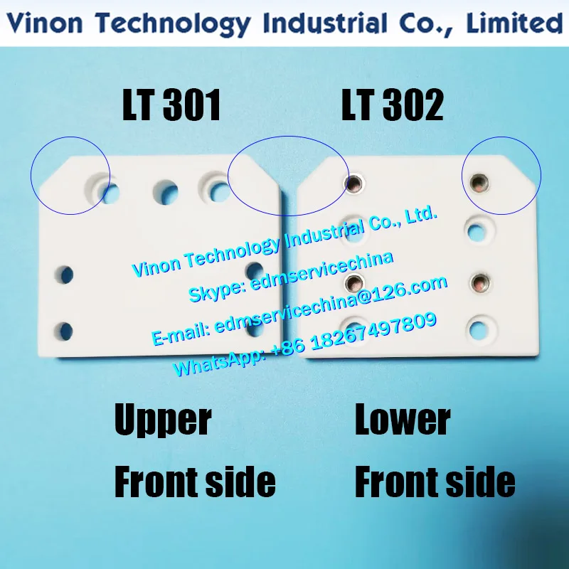 (2PCS Pack) LT301+LT302 Accutex Isolator Plate (Old Style) Upper and Lower Set 76x64x12tmm, ACCUTEX YAWTL015A Insulation Board