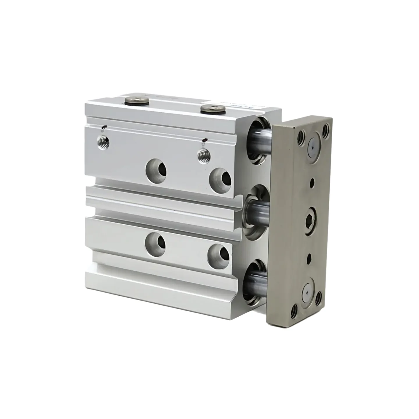 TCL12 TCL16 TCL20 Three Axis Pneumatic Cylinder 10/20/30/40 Stroke Double Acting Rod Guided Air Cylinder With Magnet