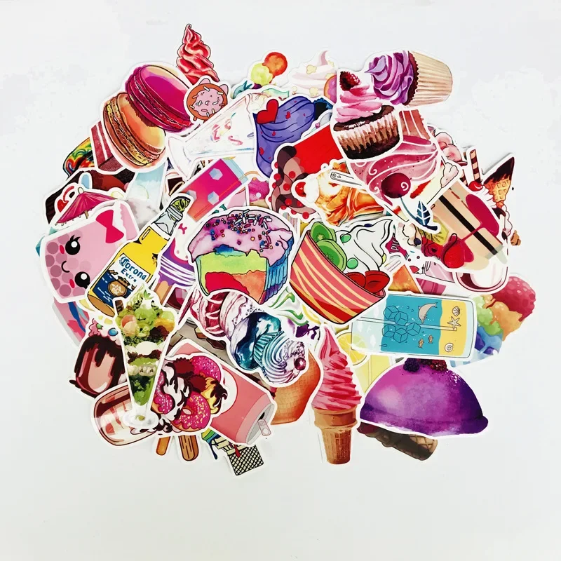 1Sets =75PCS Refreshing Drink PVC Sticker Water Cup Mobile Phone Refrigerator Computer Sticker