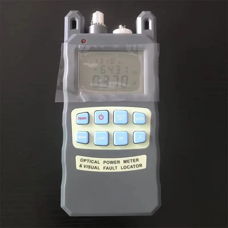 

AUA-80A 2 IN 1 optical power meter With 1mw 5KM Visual Fault Locator VFL Tester FTTH Fiber Optic Tool Kit OPM All-IN-ONE