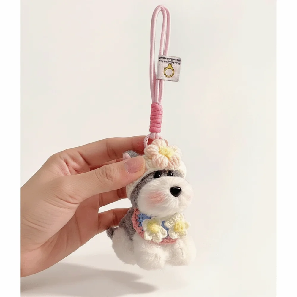 

Kawaii Cartoon Puppy Bag Charm Fluffy Cartoon Multifunctional Keychain High-quality Bag Pendants Cute Style