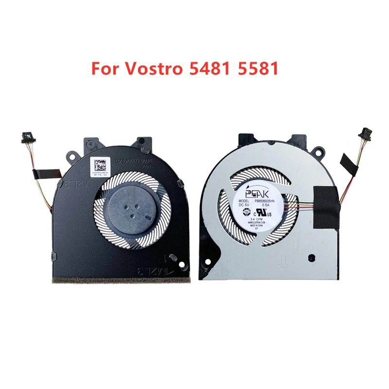 Brand New Original Laptop CPU Cooling Fan For DELL Vostro 5481 5581