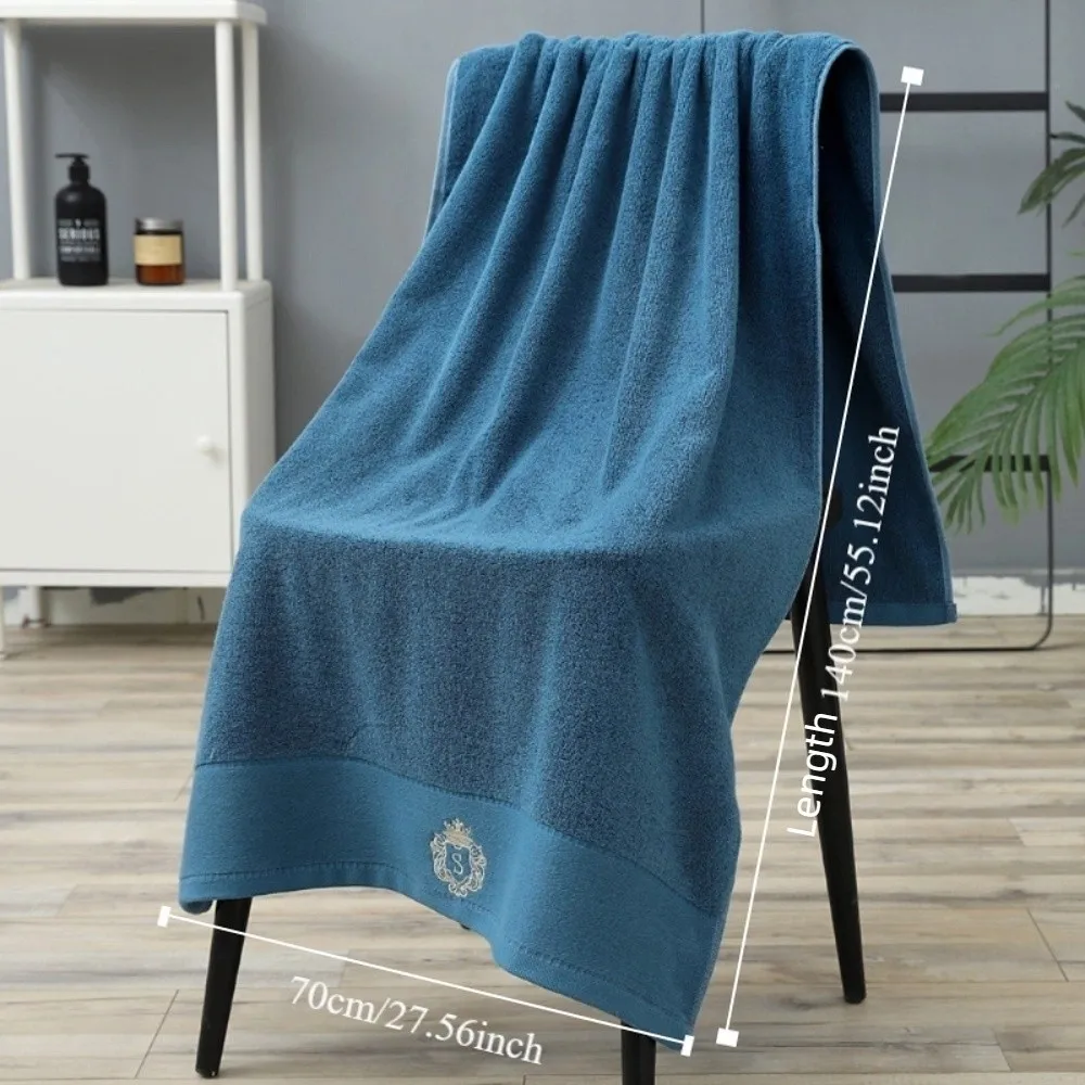 Premium Cotton Bath Towels 70*140cm Oversized Shower Towels Luxurious Absorbent Beach Towels for Bathroom