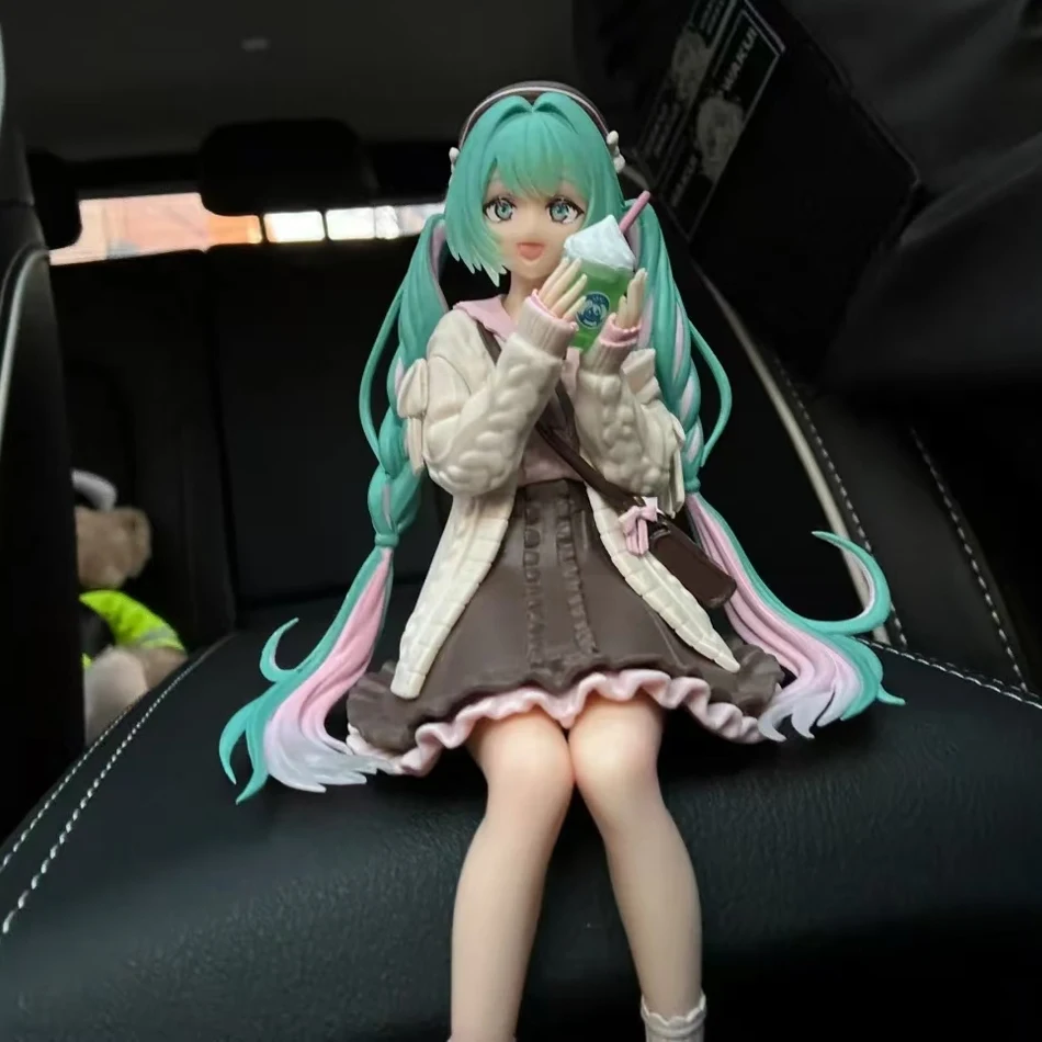 14cm Taito Hatsune Miku Action Figure, Conventional Fashion, Collectable Model, Collectable Decoration Toys, Birthday Gift