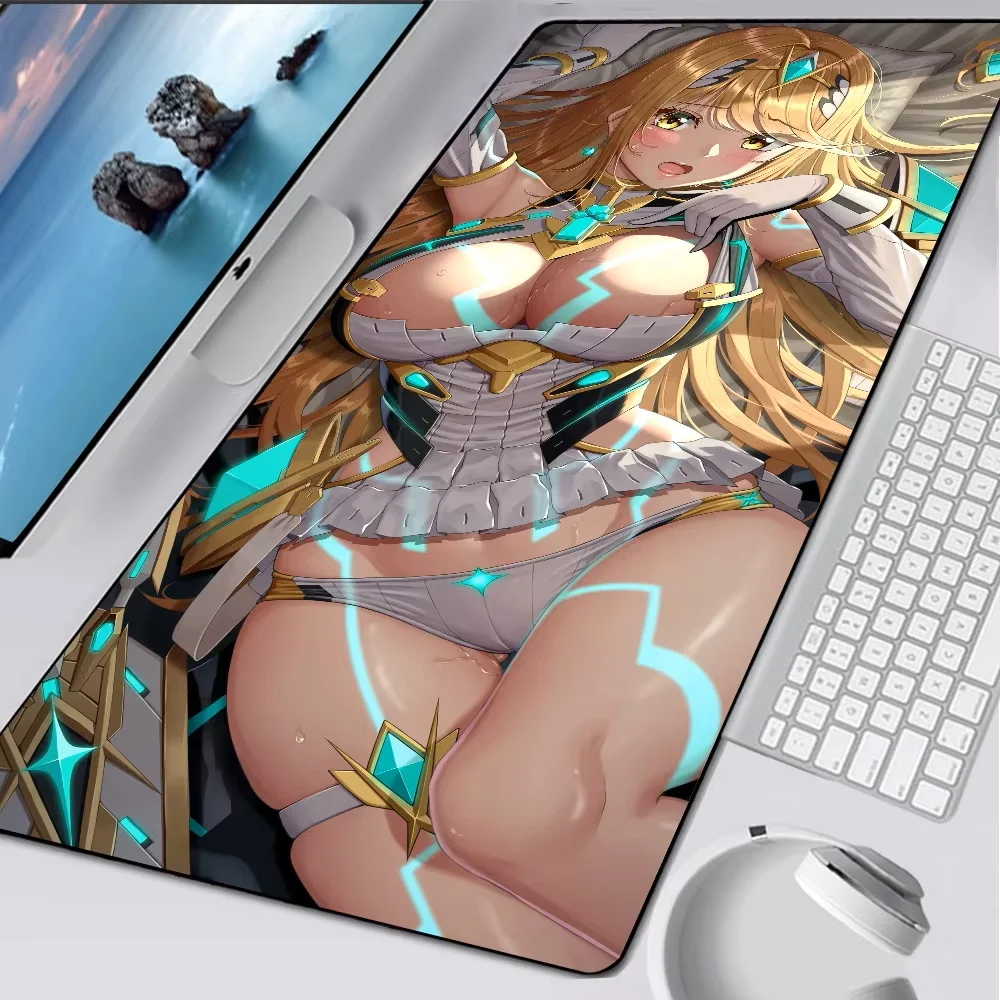 Xenoblade Chronicles 2 Large Gaming Mouse Pad Computer Mousepad PC Gamer Mouse Mat XXL Laptop Mouse Carpet Keyboard Mat Desk Pad