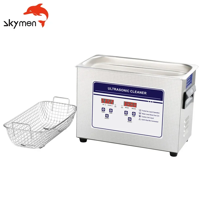 # for Skymen RoHS CE  Manufacture Custom logo Digital 6L Ultrasonic Cleaner Ultrasonic Vinyl Record Cleaner