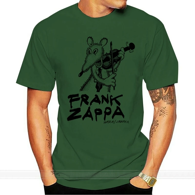 Impact Men's Frank Zappa Waka Jawaka Illustrated T-Shirt Tees Brand Clothing Funny T-Shirt Top Tee T Shirt Men shubuzhi New