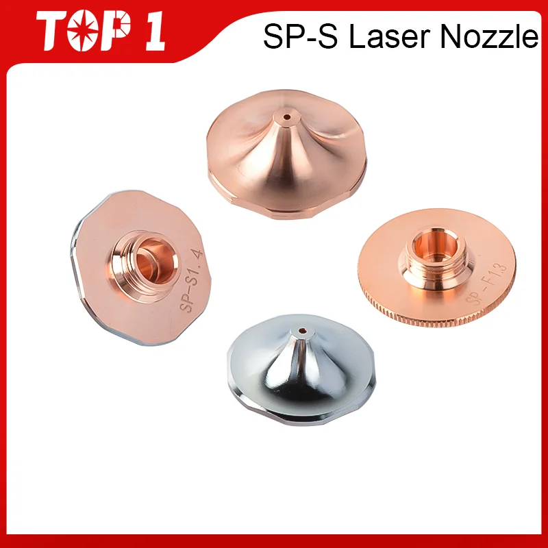 TOP1 10Pcs SP Series D28 Laser Cutting Nozzle Thickplate Cutting Nozzles High Power SP-S SP-F ST-S For HANS HSG WSX  Precitec