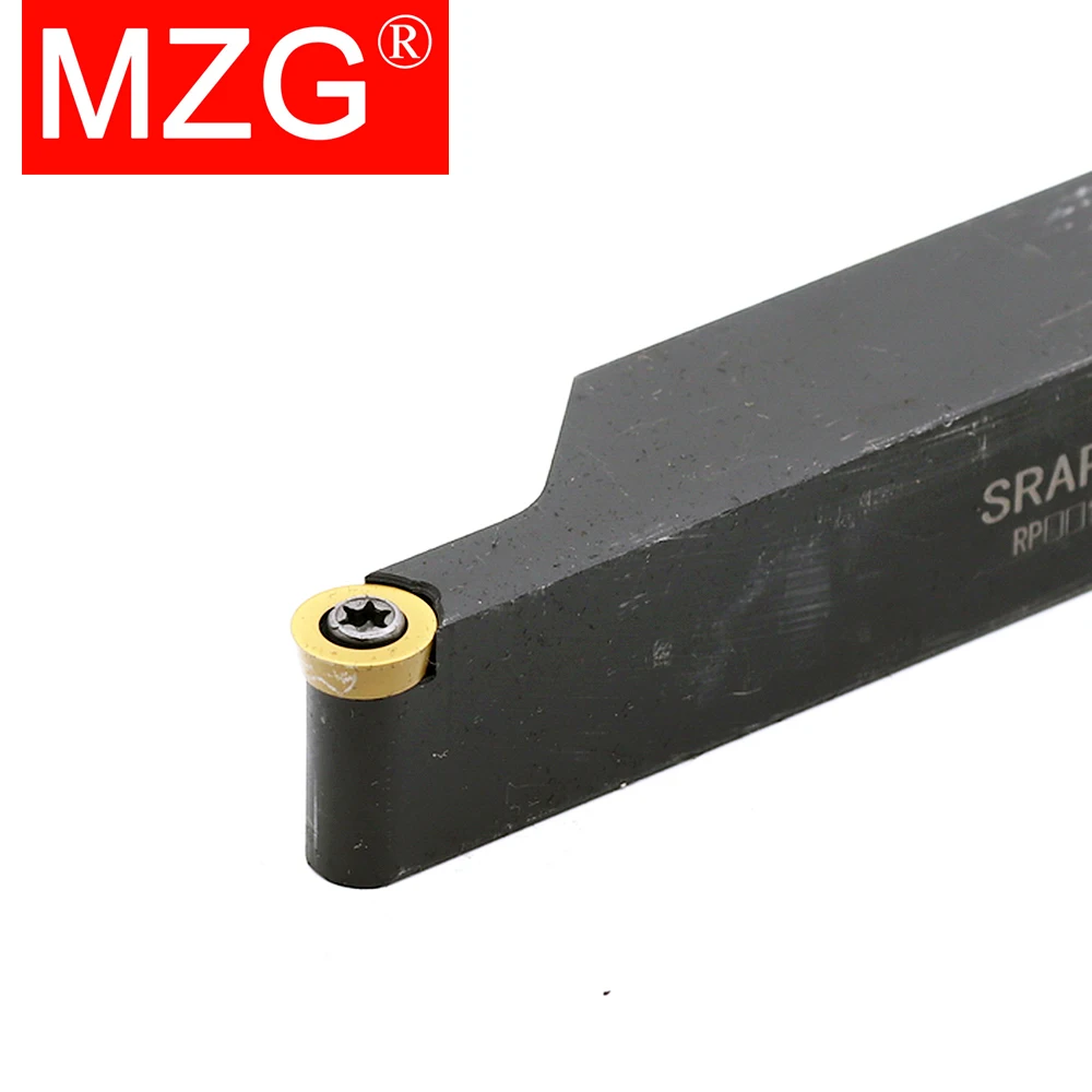 MZG SRAPR SRAPR1616 SRAPR2020 SRAPR2525 External Turning Tool 1616 2020 2525 CNC Lathe Machine Cutter Shank RPMT Carbide Insert