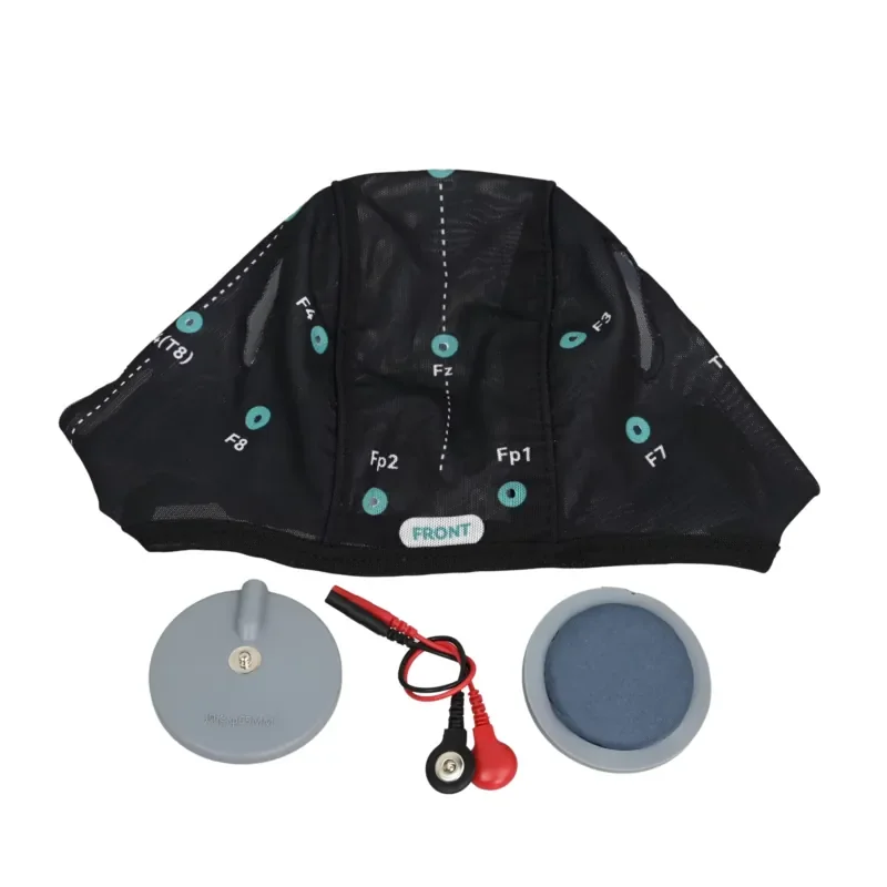 2026 EEG Cap Kit 10 20 System Electrode Placement 19 Channel Neurofeedback Brainwaves EEG Helmet Kit Brain Activity
