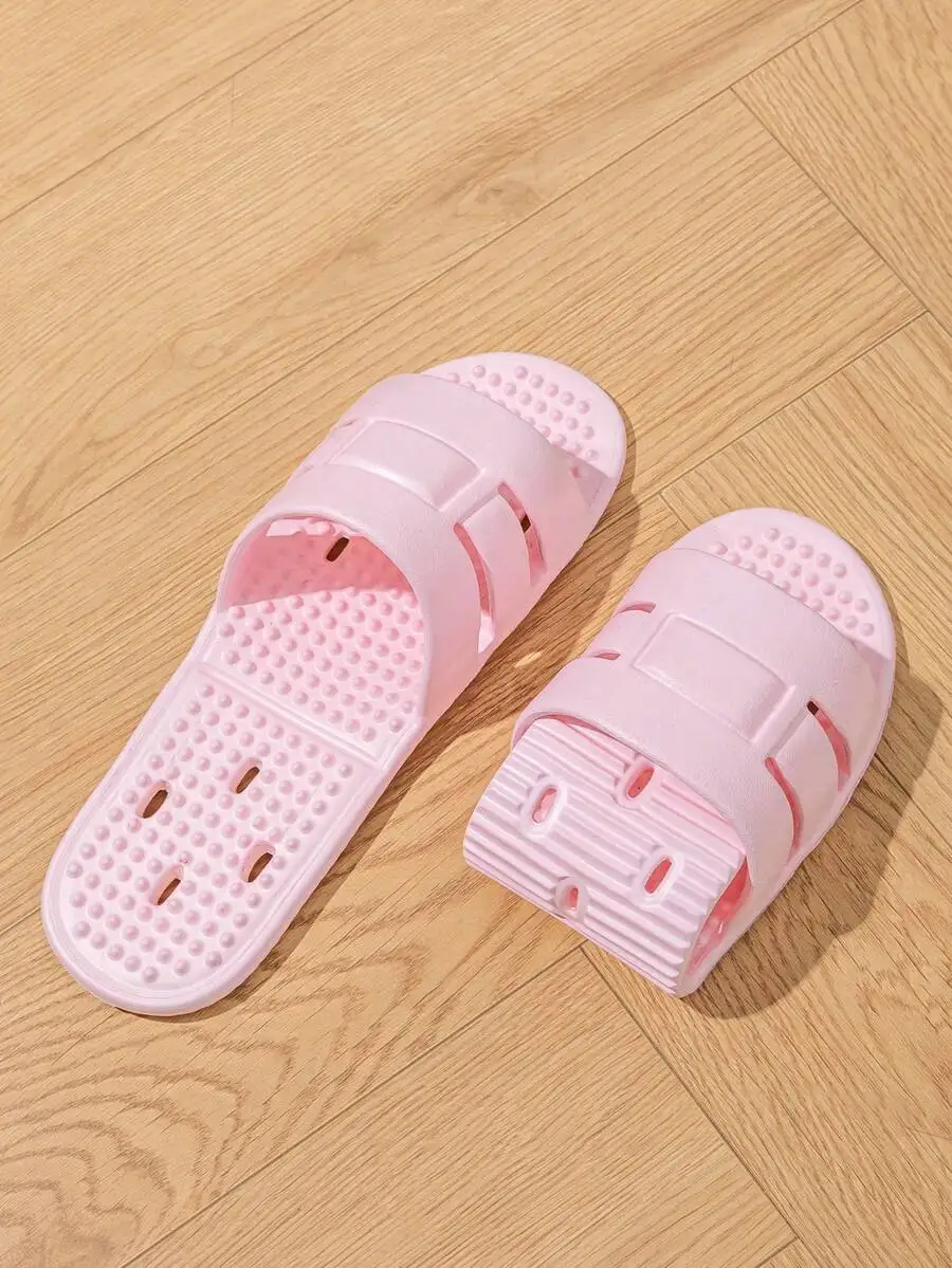 Women's Foldable Travel Slippers, Suitable For All Seasons, Non-Slip, Quick-Drying Indoor Home Shower Swimming Pool Slippers,