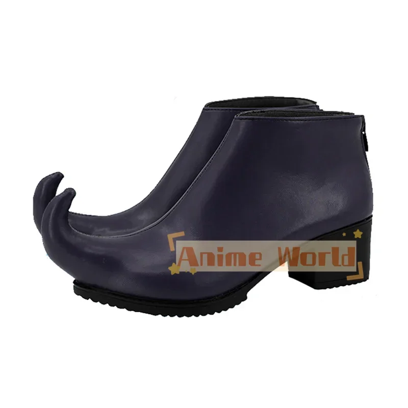 Hisoka Morow Cosplay Shoes Halloween Carnival Boots Cosplay Prop Anime PU Leather Shoes Custom Made