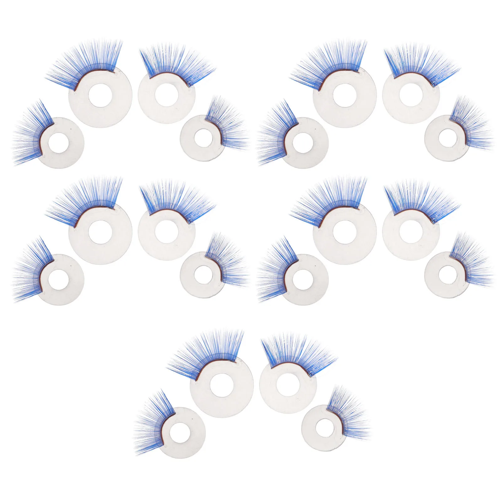 20個入り 安全まつげアクセサリー 多サイズ 14mm 16mm 18mm 20mm リアルなまつげ 編みぐるみ ぬいぐるみ作り用