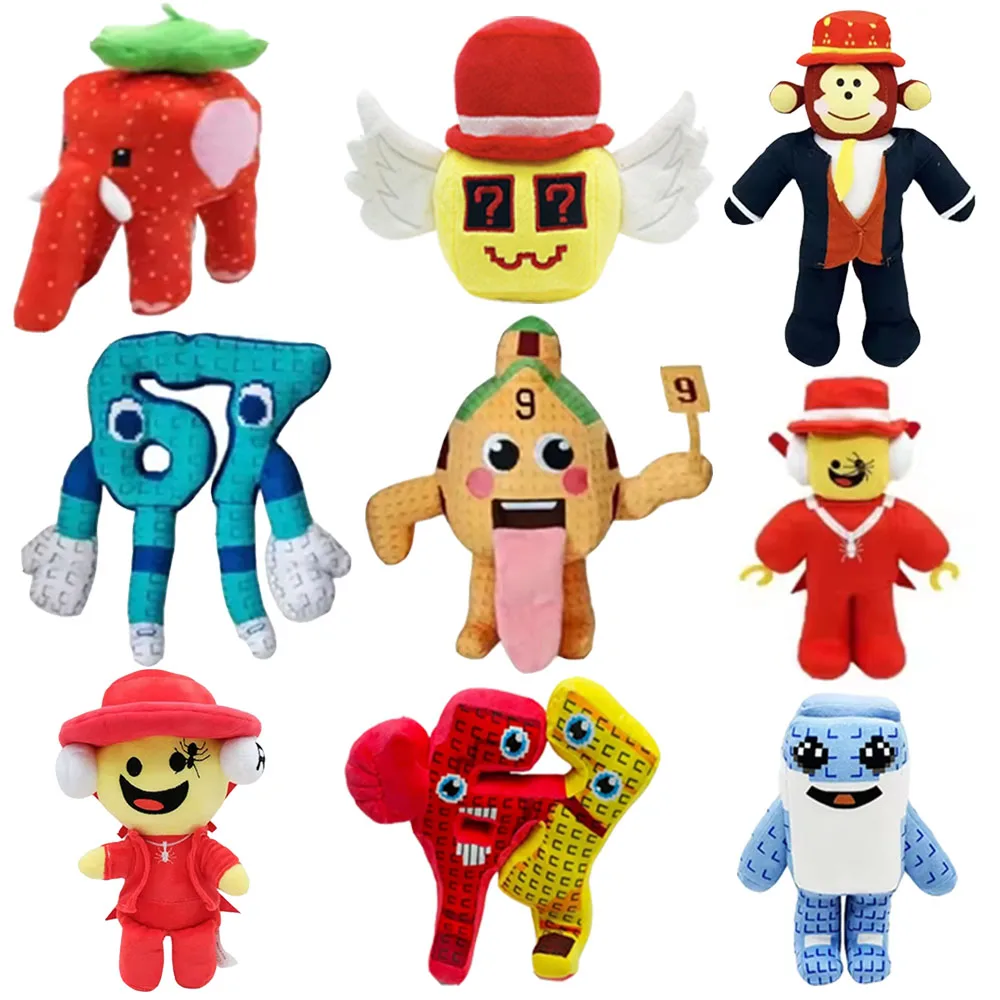 

ГОРЯЧАЯ ПРОДАЖА Steal A Brainrot Sammy Jandel Клубничный слон No 67 Плюшевая кукла Аниме Периферийные устройства Игрушка Хэллоуин Рождественский подарок