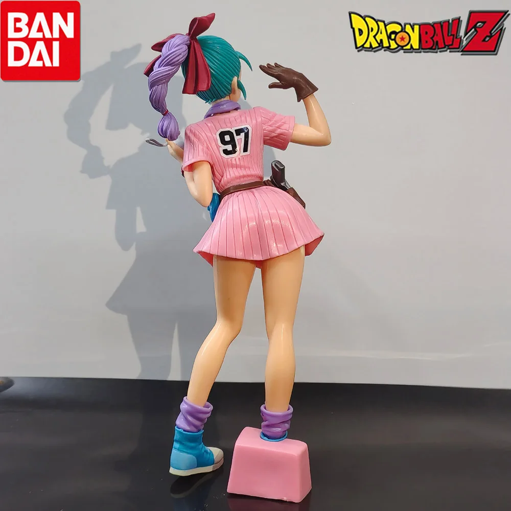 Dragon Ball Z Bulma Glitter e GK Action Figurine, Figura Anime, Estátua GK, Estátua de PVC, Brinquedos Colecionáveis, Boneca Modelo, Presentes, 26cm