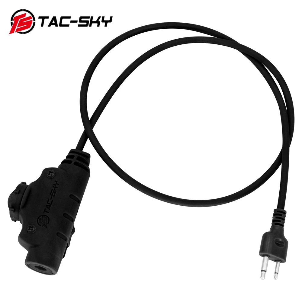 TS TAC-SKY ملحق تكتيكي U94 V2 PTT محول Icom Ptt لـ Icom Intercom لسماعة الرماية التكتيكية Airsoft Comta Sordin #5
