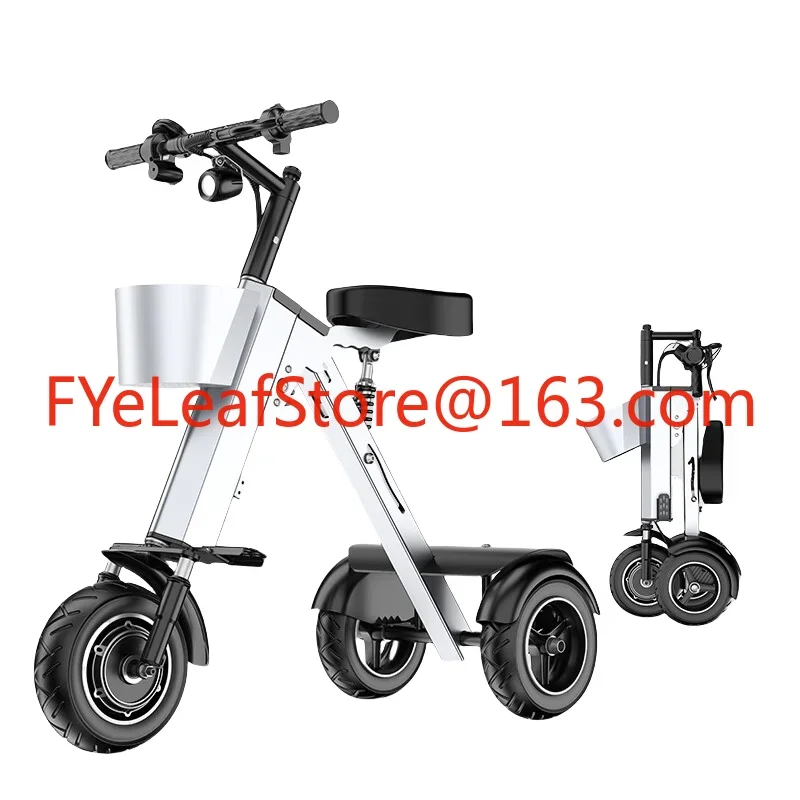 

Super Lightweight Folding 3 Wheels Scooter Portable Aluminum Alloy Electric Scooter