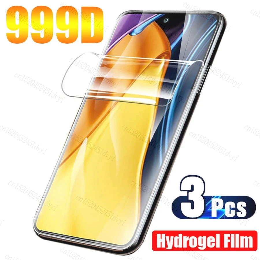 3Pcs Hydrogel Film For UMIDIGI Bison A15T X20 C1 Plus G1 Plus Screen Protector