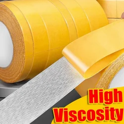 5/20M Double Sided Cloth Base Grid Tapes High Viscosity Heavy Duty Mesh Waterproof Traceless Floor Carpet Adhesive Fiber Strips