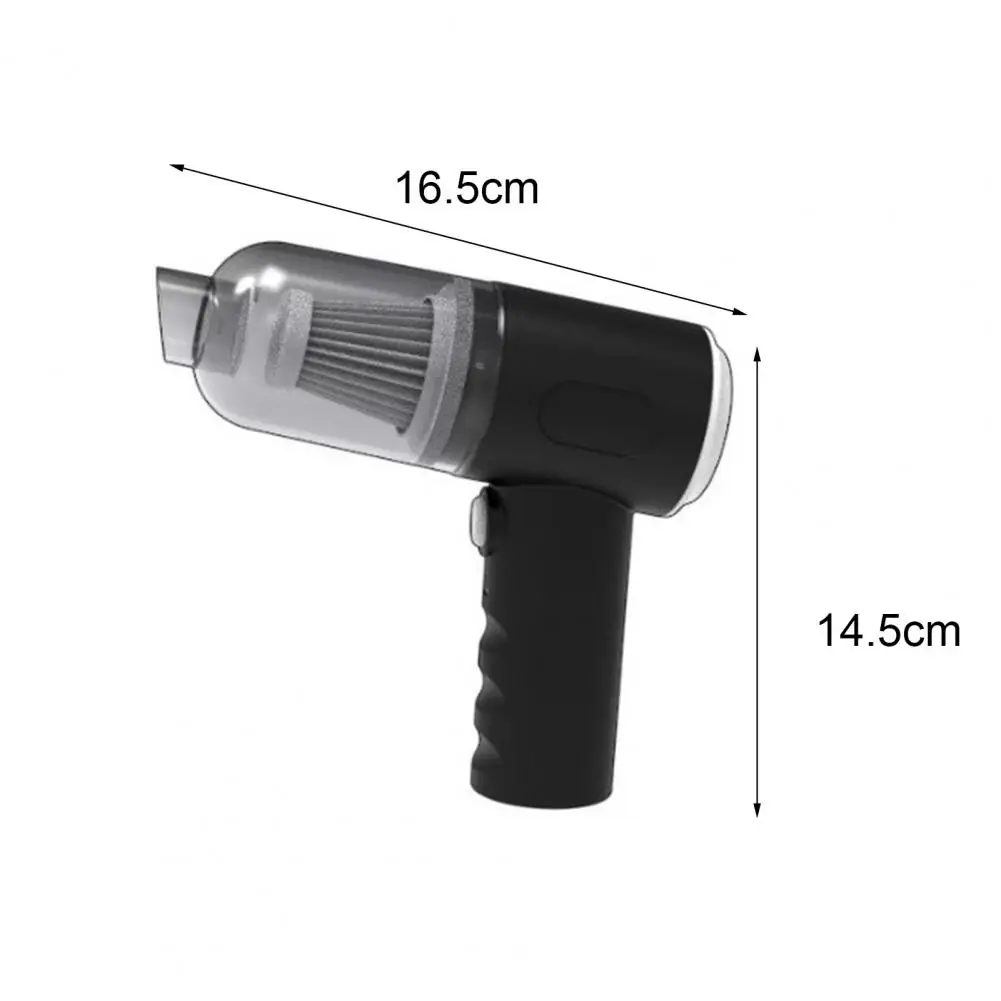 

Портативный автомобильный пылесос, перезаряжаемый автомобильный пылесос с мощным всасыванием, с низким уровнем шума, легкий для автомобилей