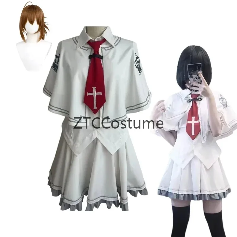 Tachibana Kimika Cosplay Costume Japanese School JK Uniform Suit with Wig for Women Role Play North Campus Uniform Set