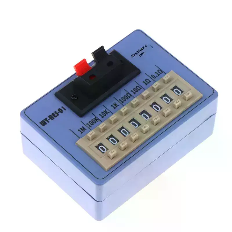 WY RES 01 Dial Programming Resistance Box High Precision Pocket Adjustable Resistor for Electric Testing