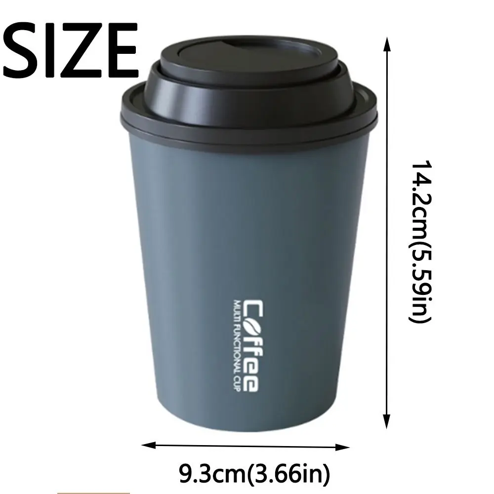 7 em 1 conjunto de papelaria infantil copo de café forma portátil criativo papelaria copo apontador de lápis borracha