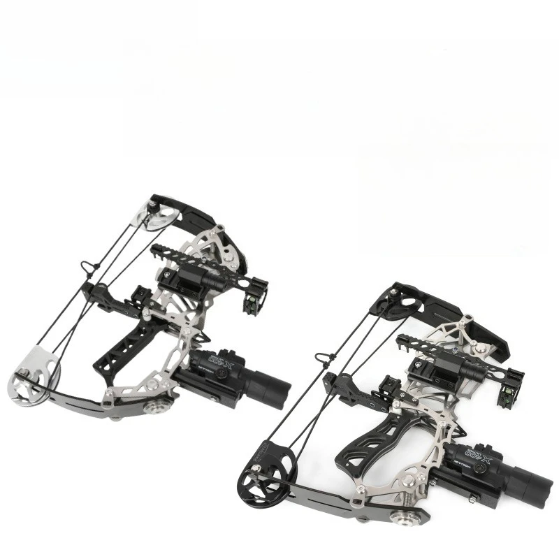 

Mini Bow Stainless Steel Mini Composite Bow Adult Children Outdoor Indoor Archery