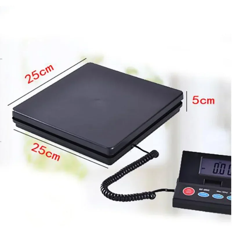 SF-890 50KG/2g LCD Electronic Shipping Scale Package Postal Floor Scale Weighing Luggage Platform SF890 Warehouse Scale