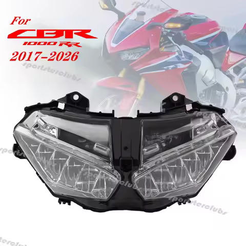 For Honda 2017-2026 CBR1000RR Fireblade CBR 1000RR SP SP2 2017-2019 Motorcycle LED Front Headlight Assembly Headlamp Head Lamp