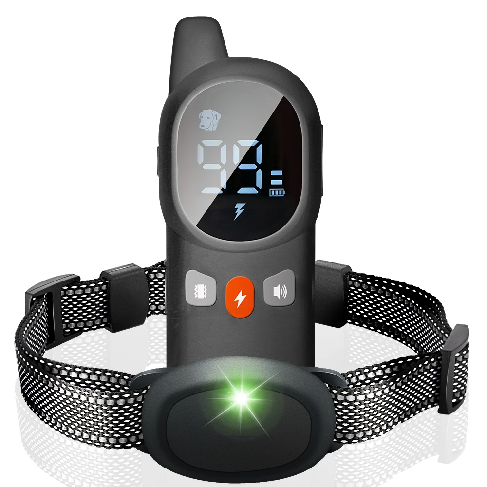 

E-collar Dog Training Collar Rechargeable LCD Remote Shock PET Puppy Waterproof Trainer