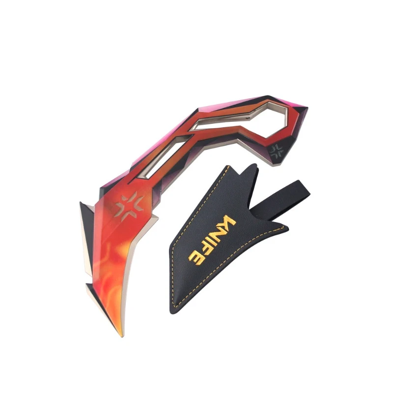 22 centimetri Valorant 2025VCT Artiglio Coltello Modello Vestito di Pelle giocattoli Merce di Gioco Desktop ornamento decorazione Decorazioni della stanza Regalo Giocattolo