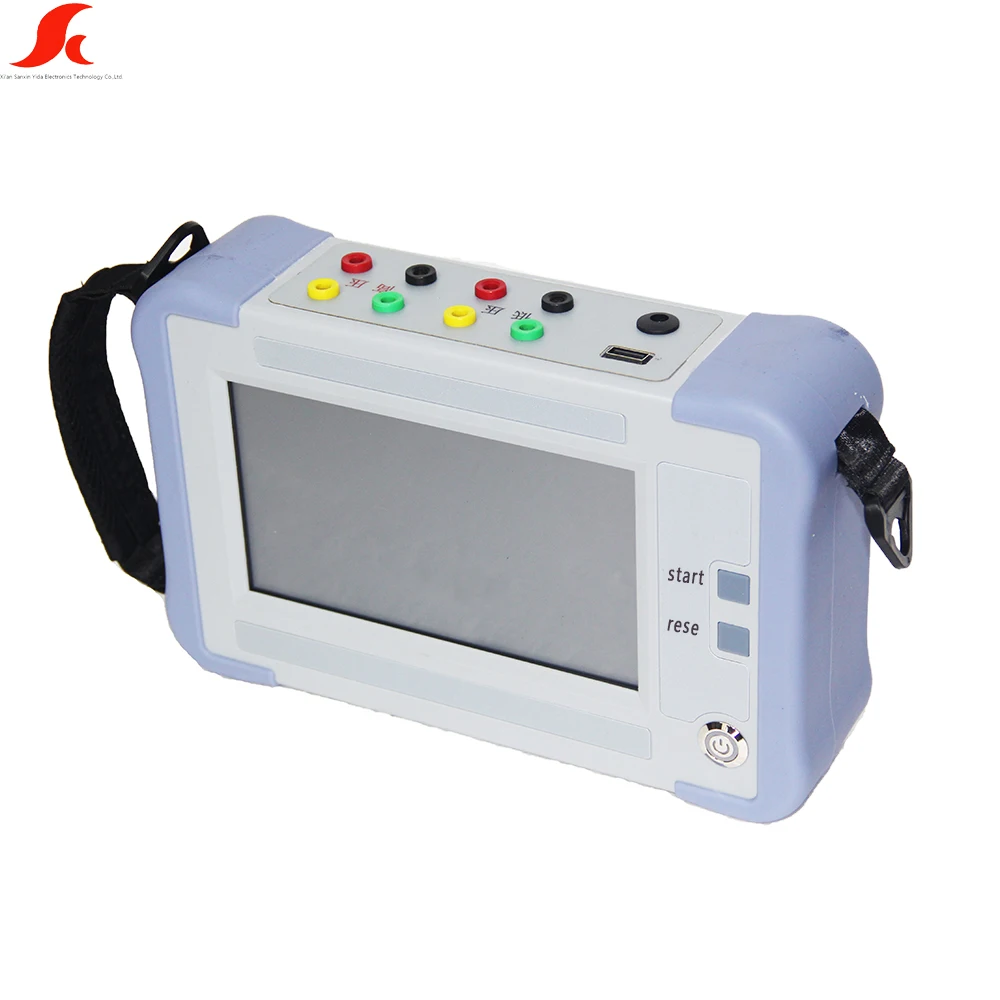 Portable Electronic TTR Meter 3 Phase Single Phase Transformer Turn Ratio Tester with IP55 Protection and 1 Year Warranty
