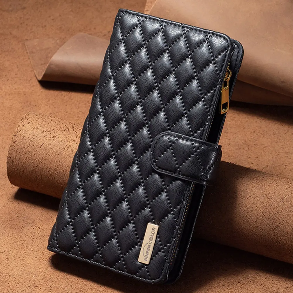 Realme 9 Pro Plus 5G Zipper Wallet Case For OPPO Realme 9i Luxury Leather Flip Book Cover Realmi C35 C31 C30 C 25 S C21 Shell