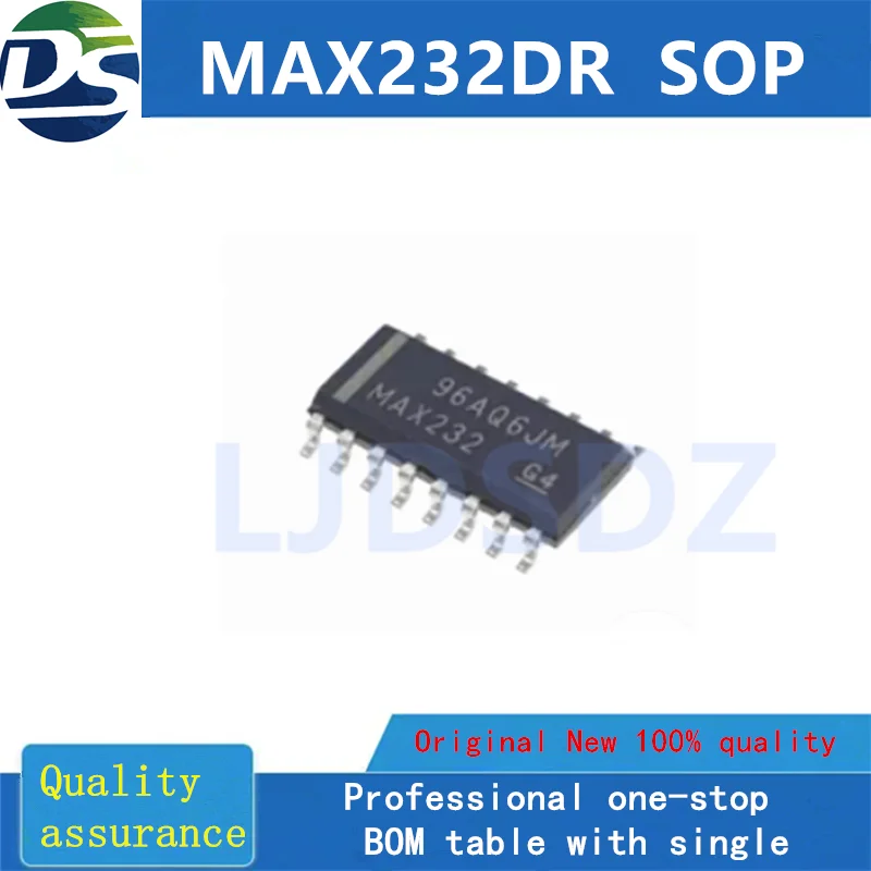 5 PÇS/LOTE   MAX232DR  SOP    NEW  IN  STOCK