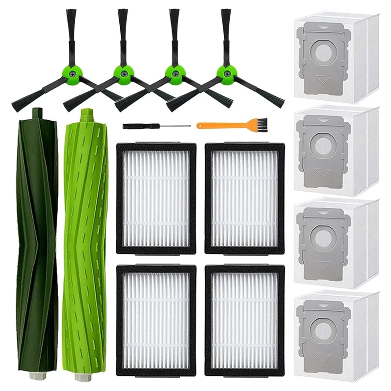 EAS-Для Irobot Roomba I3 I3+ I7 I7+ I5+J5+ I4 I6 I6+I8 I8+/Plus E5 E6 J7 I E & J Series Запчасти для пылесоса Мешок для пыли Фильтр