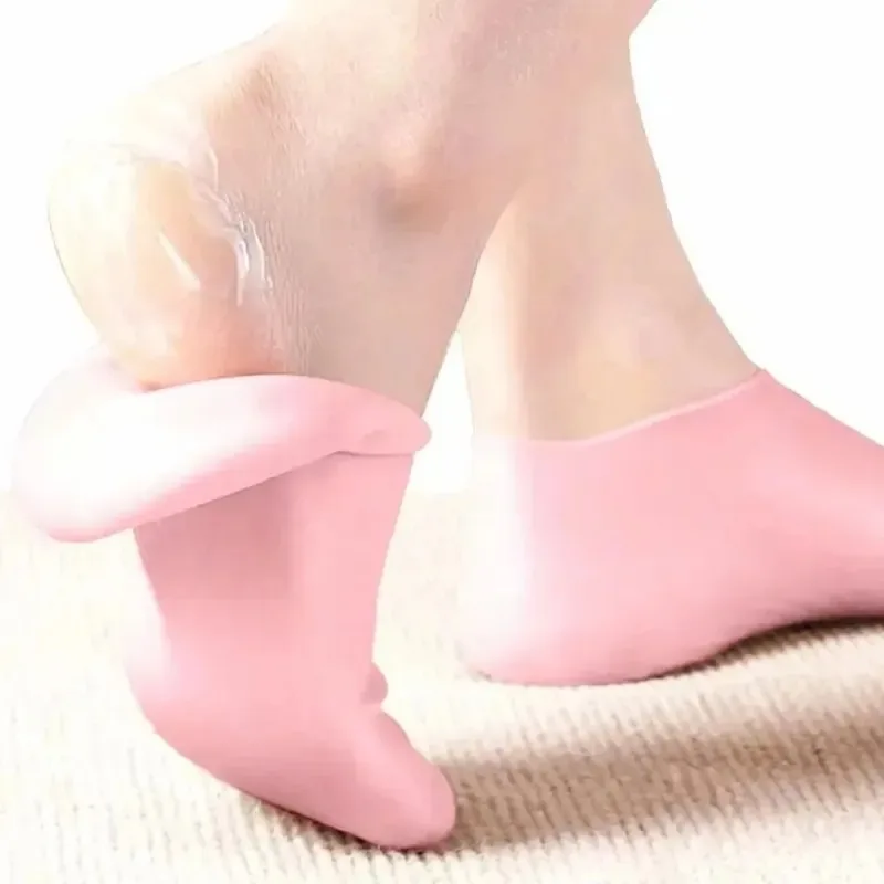 Moisturizing Silicone Foot Socks for Dry And Cracked Feet Women's Comfortable Moisturizing Socks Featuring Deep Moisture Therapy
