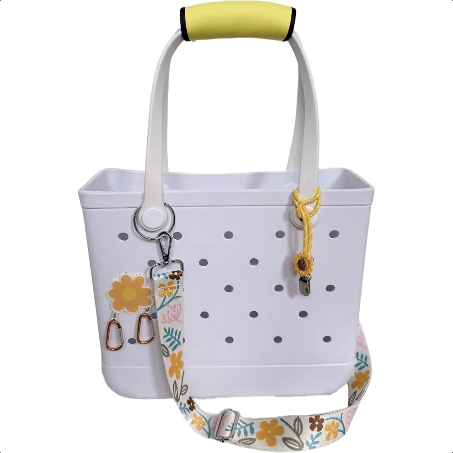 

Crossbody Strap For Bogg Bag Accories With Hat Clip Handle Wrap Sets Also For Simply Southern Rubber Beach Tote Bag